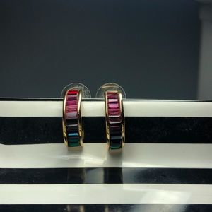 Roman rainbow gold earring